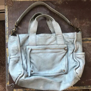 Blue linea pelle‎ purse